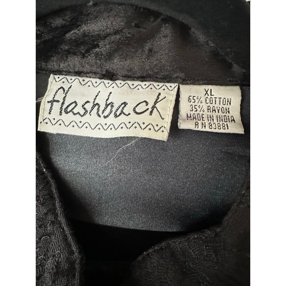 Vintage Patchwork Velvet Jacket Boho Embroidered … - image 6